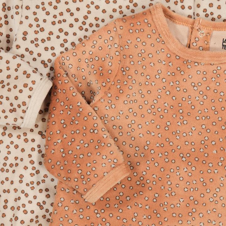 Produktbild La Redoute Collections 2er-Pack einteilige Samt-Pyjamas (50)
