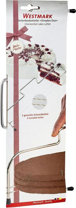 Actual product image Westmark Cake base divider "Simplex Duo