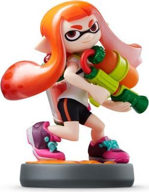 Produktbild Nintendo amiibo Splatoon Inkling Mädchen (Neon-Pink) (3DS, Wii U, Switch)