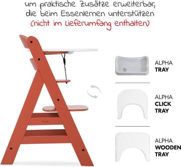 Actual product image Hauck Alpha+ Cork (Highchair)