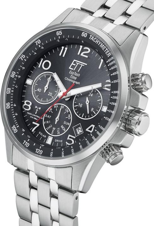 Actual product image ETT EGS-11610-22MS (Radio-controlled clock, Chronograph, 43 mm)