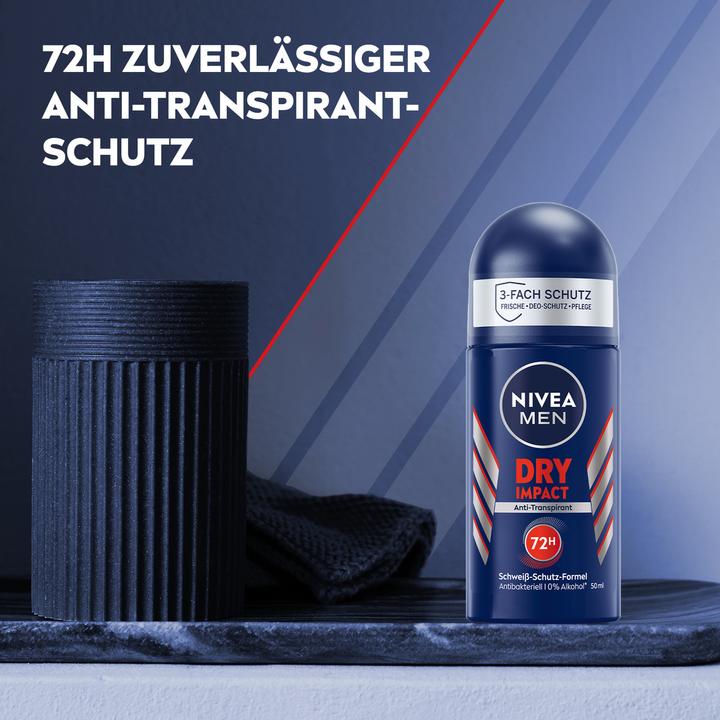 Produktbild NIVEA Men Dry Impact (Roll-on, 50 ml)