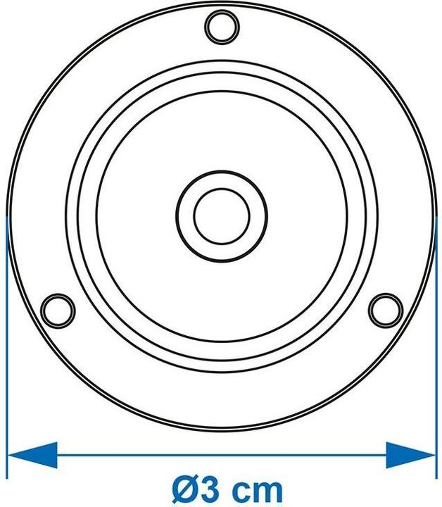 ProPlus Spirit level round (1.50 cm)