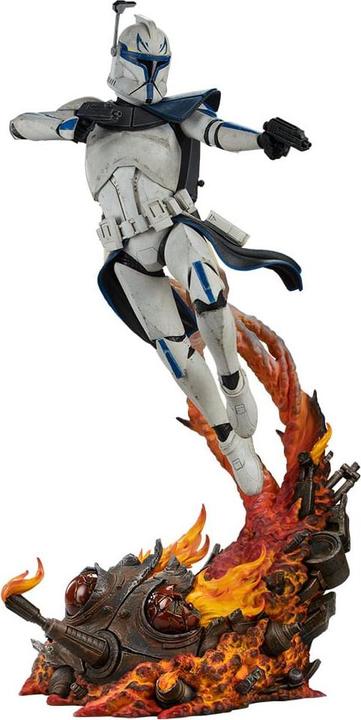 Actual product image Sideshow Star Wars Premium Format Figure Captain Rex (Phase 1 Version) Exclusive 68 cm