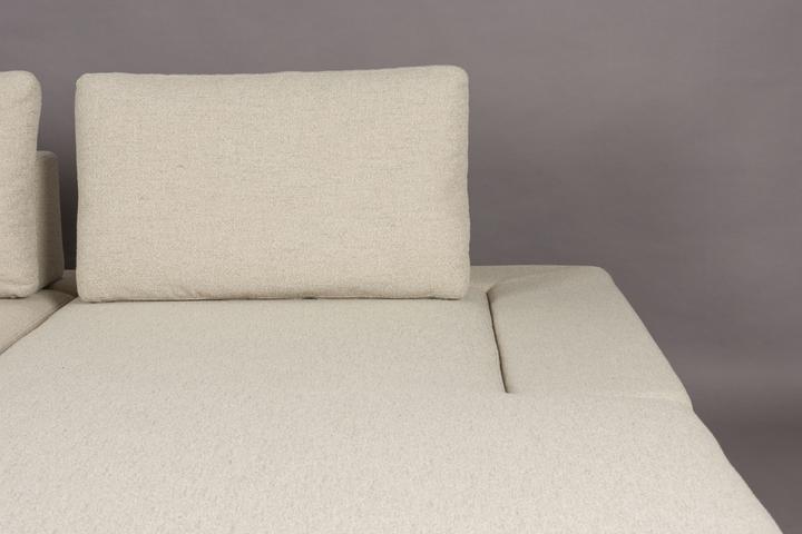 Actual product image Dutchbone Shelly Sofa Off-White Right Chaise Longue