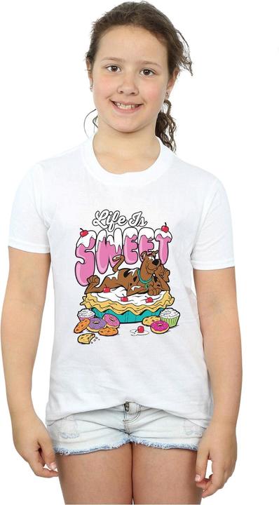 Immagine prodotto Scooby Doo Maglietta in cotone delle ragazze Life Is Sweet (128)