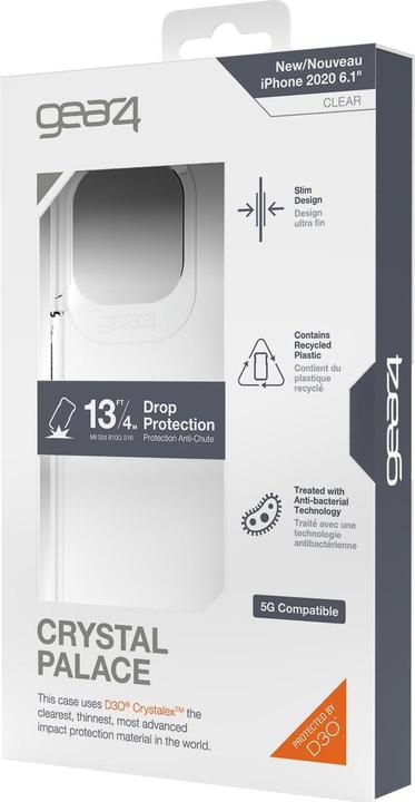 Actual product image gear4 Crystal Palace (Apple iPhone 12 mini)