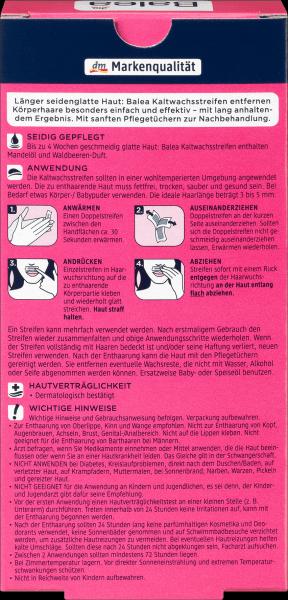 Produktbild dm Balea Kaltwachsstreifen (20 x)