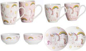 Actual product image Ritzenhoff & Breker UNICORN" coffee mug, 0.35 l made of porcelain, dishwasher-safe (350 ml, 6 x)