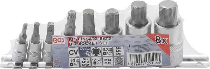 Produktbild BGS Bit-Einsatz-Satz (M6, M8, M14, M5, M4, M16, M10, M12)