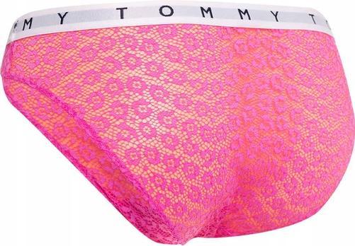 Produktbild Tommy Hilfiger Damen 3P Full Lace Bikini Style Unterwäsche, Pink Amour/Deep Sky Blue/Black, S (S)