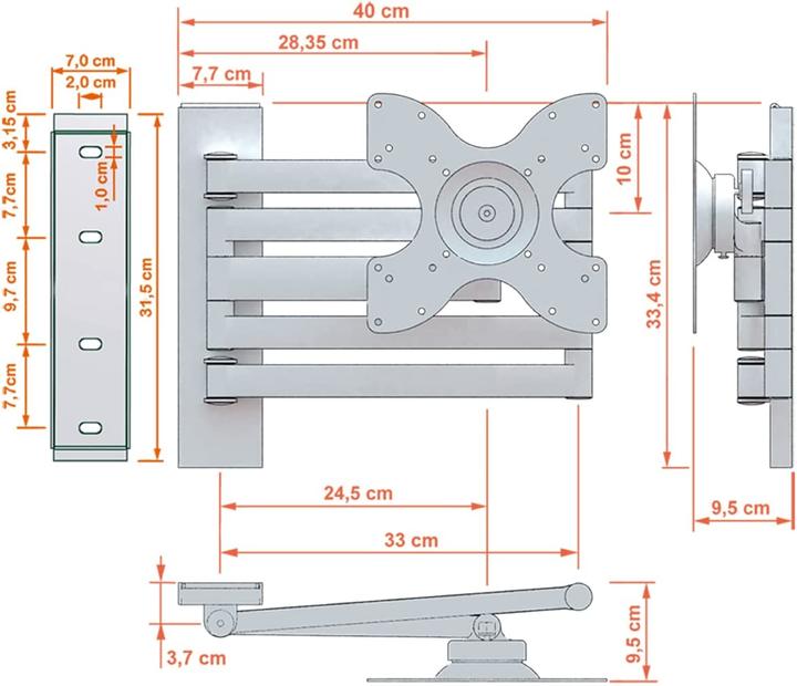 Image du produit DQ Rotate XL 98,5 cm Blanc