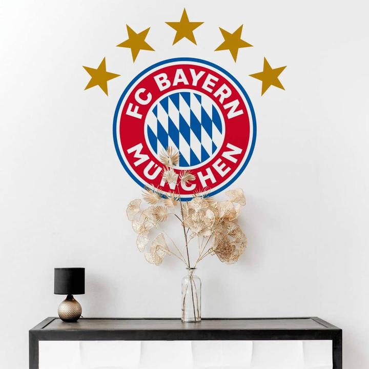 Image du produit FC Bayern München Logo (21 x 20 cm, 43 x 40 cm, 96 x 90 cm, 32 x 30 cm, 53 x 50 cm, 128 x 120 cm, 74 x 70 cm)