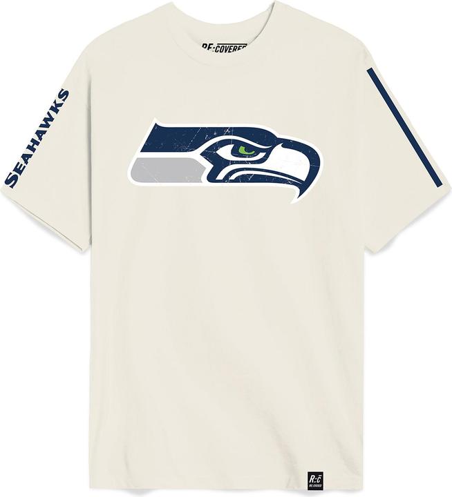 Recovered Re:Covered Shirt - NFL Seattle Seahawks ecru weiss - M (M)