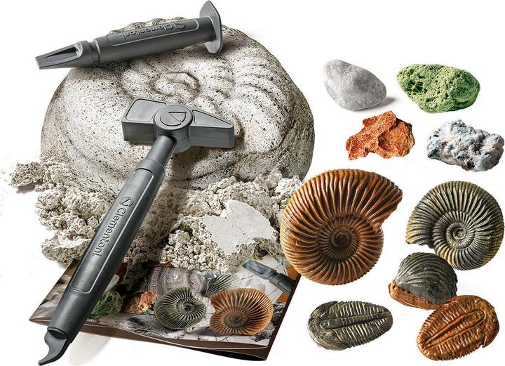 Image du produit Clementoni Kit d'extraction de fossiles et de minéraux