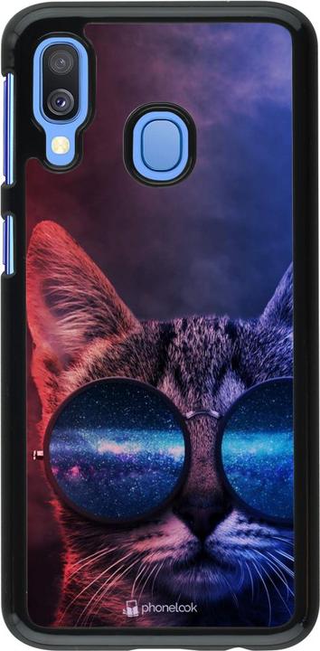 Image du produit PhoneLook Coque Red Blue Cat Glasses (Samsung Galaxy A40)