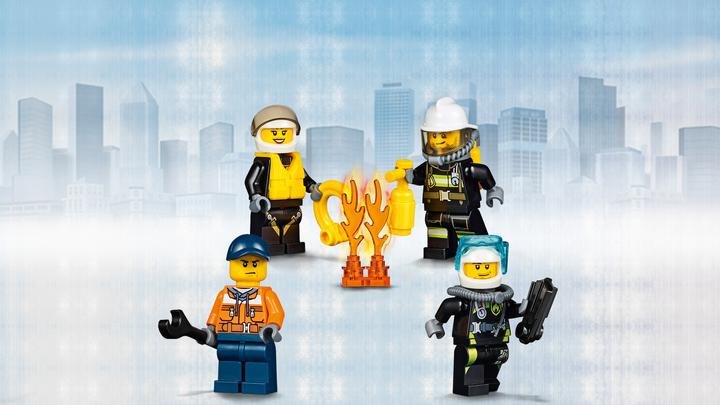 Actual product image LEGO Fire brigade starter set (60106, LEGO City)