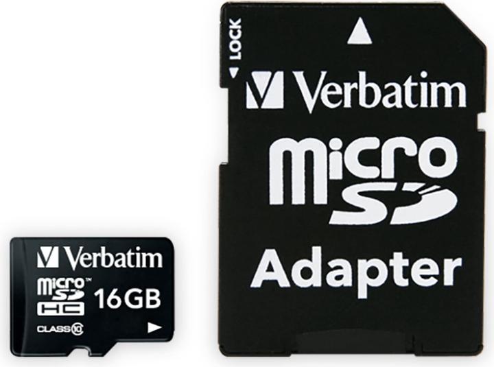 Verbatim Premium (16 GB, microSDHC, U1, UHS-I)