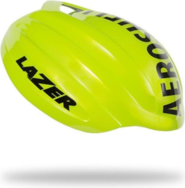 Actual product image Lazer Sport Aeroshell Blade Flash Yellow (L).