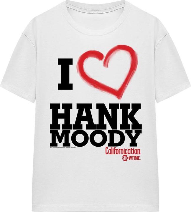 Californication I Heart Hank Moody TShirt (XXL)