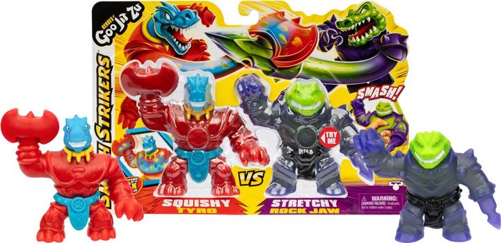 Actual product image Goo Jit Zu - Smash Strikers Tyro vs Rock Jaw - (42804)