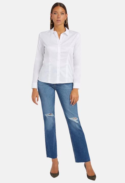 Actual product image Guess Damen Bluse CATE weiss S (S)