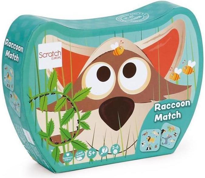 Scratch Reaktionsspiel Waschbär (Englisch)