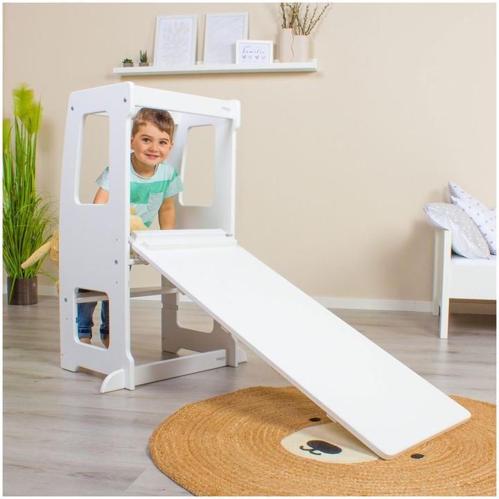 Produktbild Tobi Kletterleiter und Rutsche 2in1 natur lackiert