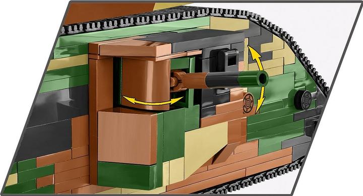 Produktbild Cobi Historical Collection Great War British Tank Mark I Male no C.19