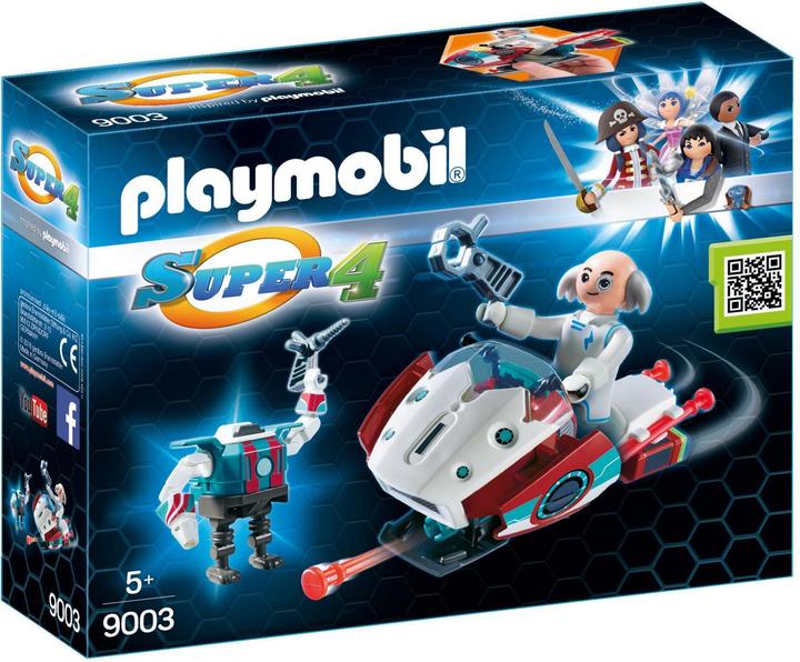 Produktbild Playmobil Skyjet mit Dr X Roboter (9003, Playmobil Super 4)