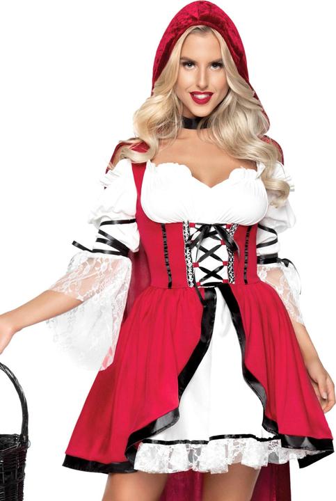 Produktbild Leg Avenue Fesches Rotkäppchen Kostüm (S, M)