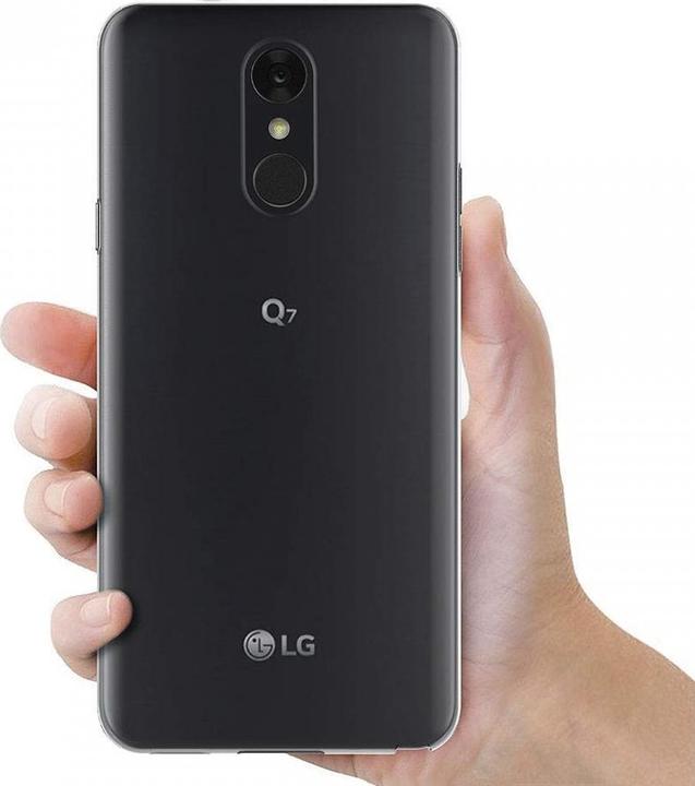 Actual product image Screenguard LG Q7+ Flexible TPU Clear Case (LG Q7+)