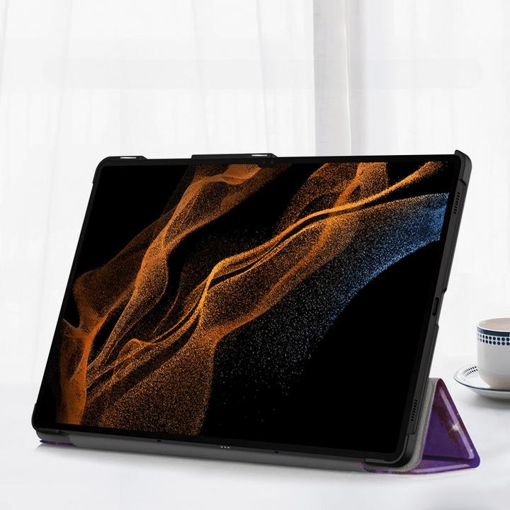 Actual product image Cover-Discount Galaxy Tab S9 Ultra - Tri-fold Smart Case Universe (Galaxy Tab S9 Ultra)