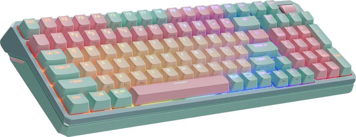 Actual product image Cooler Master CooMas MK770 Macaron Red (DE, Cable, Wireless)