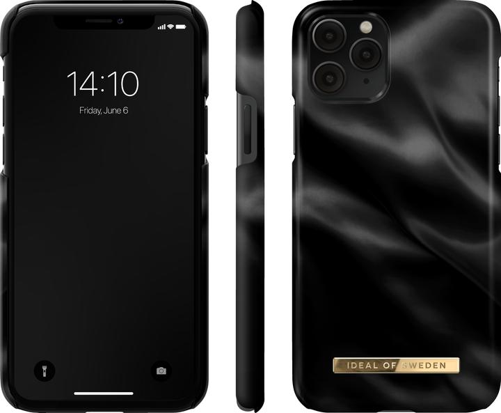 Produktbild iDeal Of Sweden Designer Hard-Cover Black Satin (Apple iPhone 11 Pro)