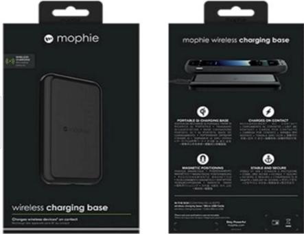 Image du produit mophie Chargeur sans fil ChargePad sans fil (5 W)