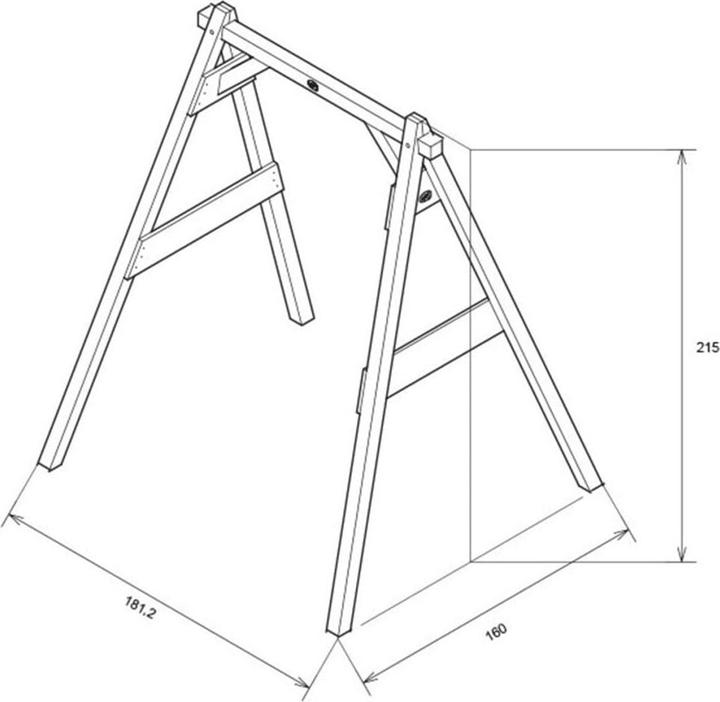 Actual product image Axi Single swing