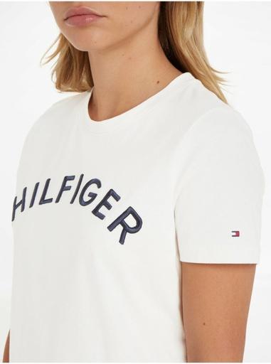 Actual product image Tommy Hilfiger Reg Varsity Ladies T-Shirt (L)