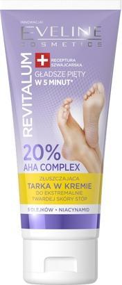 Actual product image Eveline Revitallum Exfoliating Cream Grater For Extremely Dry Foot Skin 75Ml (Foot bath, 75 ml)