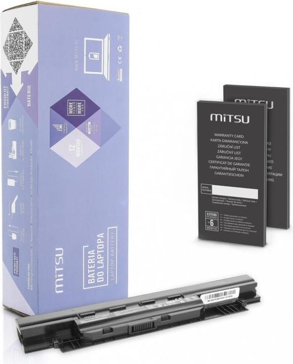 Produktbild Mitsu BATTERY BC/AS-PU551 (ASUS 4400 MAH 48 WH) - Batterie - Batterie (4400 mAh)