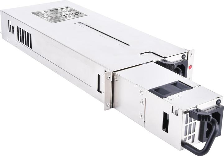 Actual product image Silverstone SST-GM400-1UB - Gemini Series, 2 x 400W CYBENETICS Bronze, 1 U, redundant Power Supply (800 W)