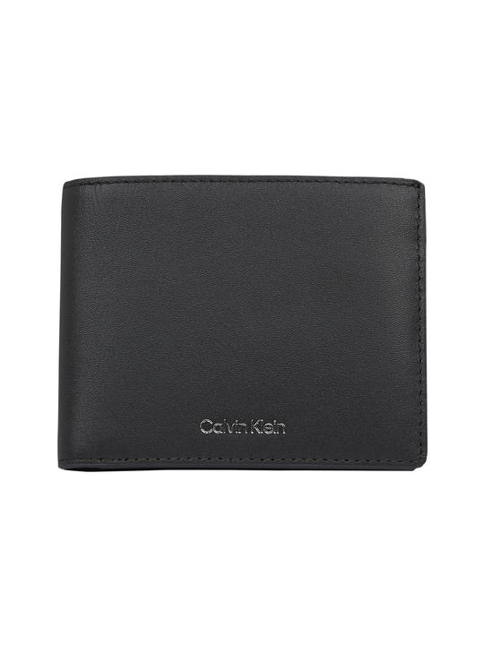 Actual product image Calvin Klein Ck Sleek Bifold 5cc W/Coin (100% Leather (FWA))