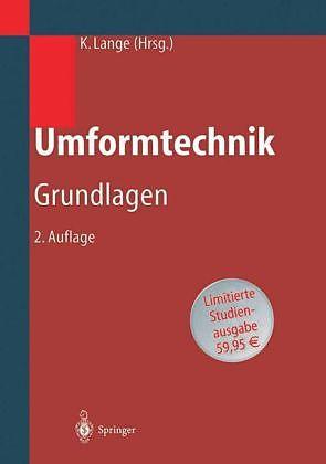 Produktbild Umformtechnik (Deutsch)