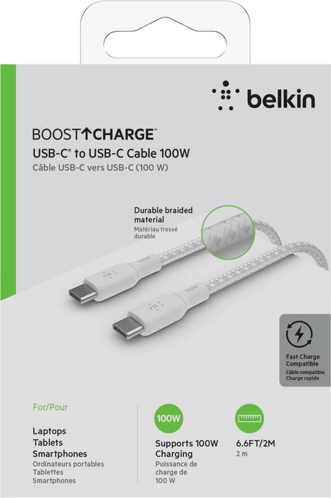 Produktbild Belkin Boost Charge (2 m, USB 2.0, 100 W)