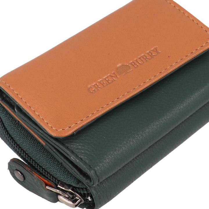 Immagine prodotto Greenburry Nappa Geldbörse RFID Schutz Leder 11 cm