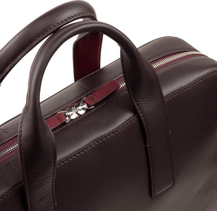Actual product image Dudu Berlino briefcase leather 39 cm laptop compartment (14")