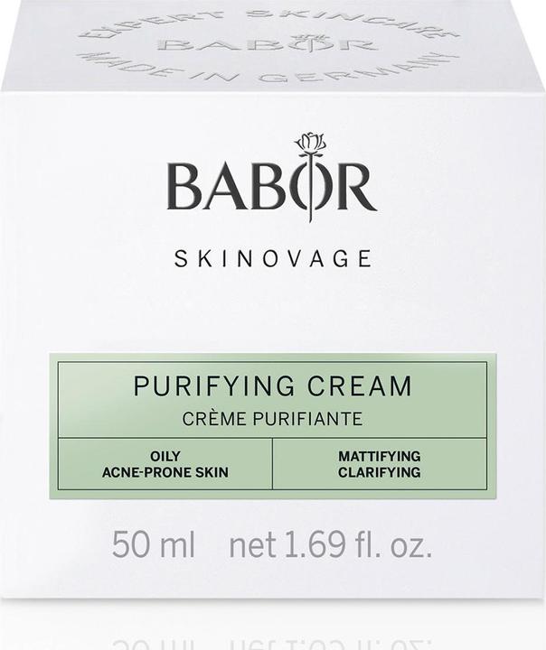 Actual product image Babor Skinovage Purifying Cream (50 ml, 24h cream)