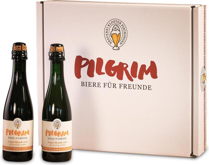Actual product image Pilgrim Triple Blonde (12 x 37.5 cl)