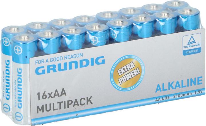 Actual product image Grundig Batt alk AA/LR6 2100mah 16pc (16 pcs., AA)