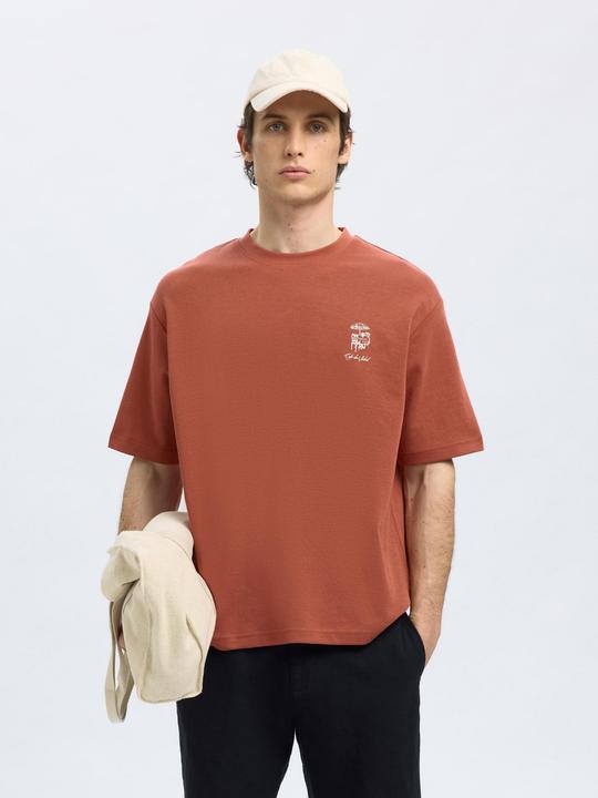 Produktbild Selected Homme Loose Fit Print T-Shirt (XL)